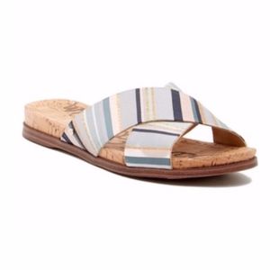 NEW Sam Edelman Hattie Crisscross Slide Sandal